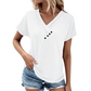 Women's Casual V-Neck Short Sleeve T-Shirt