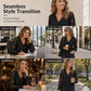 Women's Elegant V-Neck Knit Sweater