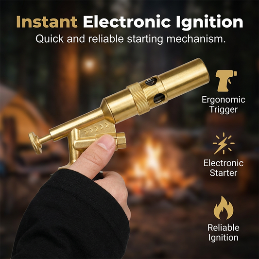 ⏳Buy 2 Get 1 Free🔥Invertible Butane Torch for Grilling, Searing and Fire Starting