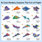 📢📢Buy 2 Get 1 Free⏰Creative DIY Paper Airplane Set For Kids
