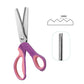 ✂️ 2026 Sale — Over 23,100 Sold! 🧵 Multipurpose Pinking Shears Serrated Scissors – Zigzag Fabric Cutting, Ergonomic Handle & Rust-Resistant Steel ⚡