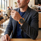 Men's Dual Display Sports Watch with Luminous Dial