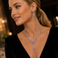 Elegant Butterfly Necklace and Earrings Set
