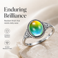 💕Buy 1 Get 1 Free✨Vintage Oval Temperature Color Changing Mood Ring with Heart Accents