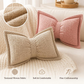 ⏳50% OFF! ⏰Soft Chenille Bow-Shaped Throw Pillow🎀🛋️