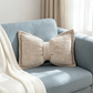 ⏳50% OFF! ⏰Soft Chenille Bow-Shaped Throw Pillow🎀🛋️