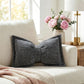 ⏳50% OFF! ⏰Soft Chenille Bow-Shaped Throw Pillow🎀🛋️