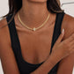 Elegant Stainless Steel Flower Pendant Jewelry