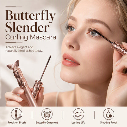 🌟Buy 1 Get 1 Free🌟Waterproof Smudge-Proof Slim Curling Mascara