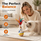 Interactive Wood Tumbler Pet Toy