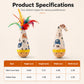 Interactive Wood Tumbler Pet Toy