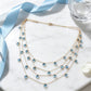 Sparkling Multi-Layered Pendant Necklace for Women
