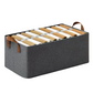 🧺 Foldable Storage Basket with Handles – Keep Your Home Neat & Organised!
