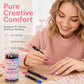 💅24-Color Dual-Tip Nail Art Pens – Easy DIY Nail Designs