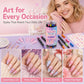 💅24-Color Dual-Tip Nail Art Pens – Easy DIY Nail Designs
