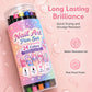 💅24-Color Dual-Tip Nail Art Pens – Easy DIY Nail Designs