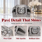 ✨Buy 1 Get 1 Free✨Elegant Sparkly Square Halo Ring