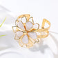 Elegant Double Layer Hollow Flower Jewelry