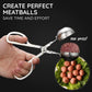 Stainless Steel Meatball Maker – 304 Food-Grade Steel, Non-Stick Smooth Surface & One-Press Design