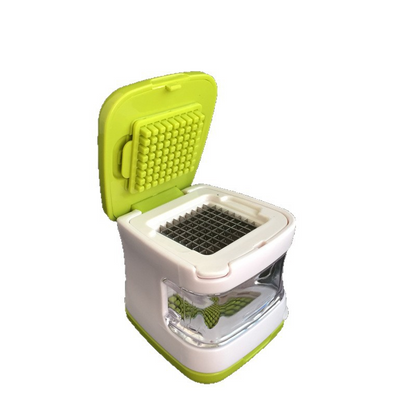 Quick-Press Garlic Chopper with Container