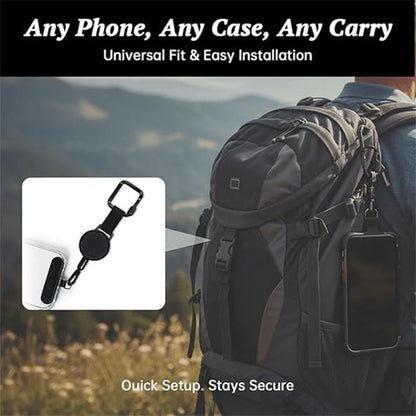 Heavy-Duty Retractable Keychain with Bottle Opener