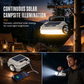 🏕️50% OFF!☀️Solar Rechargeable LED Camping Lantern – Weatherproof, Portable, Multi‑Use ✨