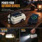 🏕️50% OFF!☀️Solar Rechargeable LED Camping Lantern – Weatherproof, Portable, Multi‑Use ✨
