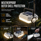 🏕️50% OFF!☀️Solar Rechargeable LED Camping Lantern – Weatherproof, Portable, Multi‑Use ✨