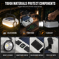 🏕️50% OFF!☀️Solar Rechargeable LED Camping Lantern – Weatherproof, Portable, Multi‑Use ✨