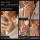 Fashionable Korean Style Sweet and Cool Butterfly Ring for Women Elegant Platinum Color Single Finger Ring