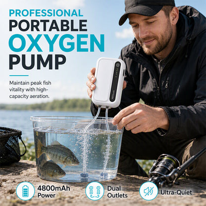Rechargeable Portable Oxygen Pump