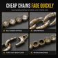 Men's Hip Hop Round Rhinestone Necklace Fully Paved Crystal Chain for Street Dance