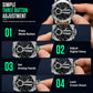 Men's Business Casual Multi-Functional Waterproof Outdoor Sports Watch