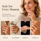 Women's Elegant Ice-Cut Cushion Bezel Ring