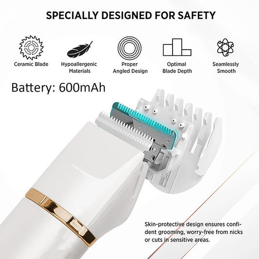 🧹50% OFF 🧔 3-in-1 Versatility — One Tool, Full Grooming Routine