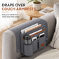 🛏️ LIMITED-TIME 50% OFF! ✨ Minimalist Felt Bedside Organizer Bag – Stable Mount, Multi-scene, Tidy Storage 📚