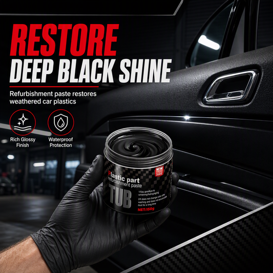✨Buy 2 Get 1 Free✨Car Interior Plastic and Rubber Restorer Cream
