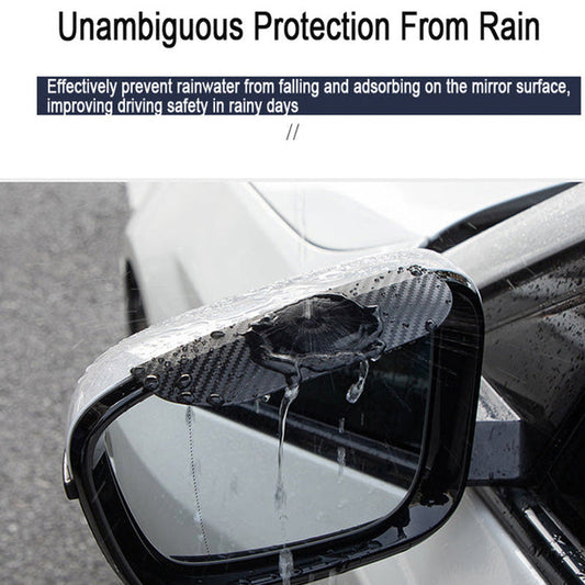 ⚡Buy 1 Get 1 Free⚡New Carbon Fiber Rain Eyebrow☑️Ultra-Lightweight & Durable Design with Universal Mounts for Cars/Motorcycles 🌧️