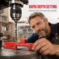 🆕Aluminum Alloy Woodworking Setup Blocks📐Laser-Etched, Anodized & Precise – For Table Saws, Router Tables & Drill Presses