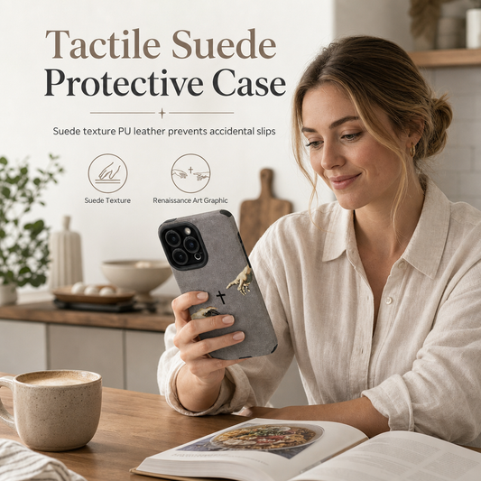 Premium Suede Shockproof Protective Phone Case