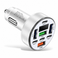 🚗40W 8 in 1 Fast Car Adapter with Digital Voltage Display 4 USB and 4 PD Ports⚡️