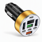 🚗40W 8 in 1 Fast Car Adapter with Digital Voltage Display 4 USB and 4 PD Ports⚡️