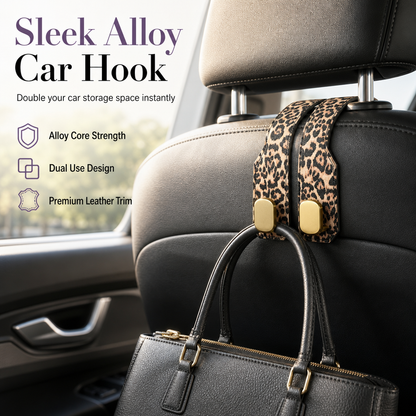🔥Buy 1 Get 1 Free🚙 Dual-Use Car Hook Organizer
