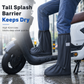 🌧️ Waterproof High-Top Shoe Covers – Rain & Mud Protection