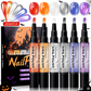 📢📢50% OFF !! ⏰Quick-Dry Halloween Nail Polish Pen Set