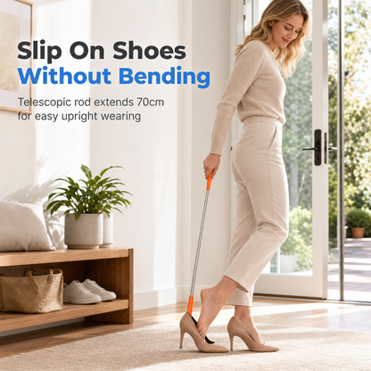 ⚡Buy 1 Get 1 Free⚡Telescopic Stainless Steel Long-Handle Shoe Horn