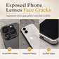 Leopard Print Phone Case with Big Window Camera Protection