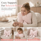 🎀🦋✨Soft Minimalist Bowknot Throw Pillow with Detachable Design Decorative Lumbar