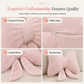 🎀🦋✨Soft Minimalist Bowknot Throw Pillow with Detachable Design Decorative Lumbar