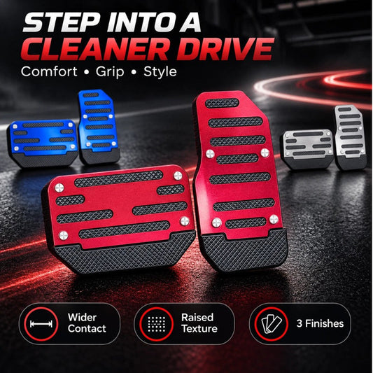 🔥Hot Sale🔥Non-Slip Manual Car Pedal Covers Kit